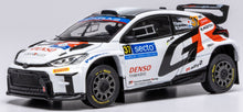 Indlæs billede til gallerivisning TOYOTA YARIS GR RALLY1 TEAM TOYOTA GAZOO RACING WRT N 37 RALLY FINLAND 2024 YUKI YAMAMOTO - MARKO SALMINEN WHITE 1:43