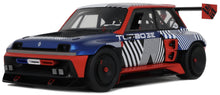 Indlæs billede til gallerivisning Renault 5 TURBO 3E ETECH 2023 blå/sort/hvid/rød 1:18