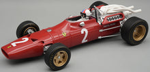 Indlæs billede til gallerivisning FERRARI 312 F1-67 N.2 ITALIAN GP 1967 C.AMON C/VETRINA E PILOTA 1:18