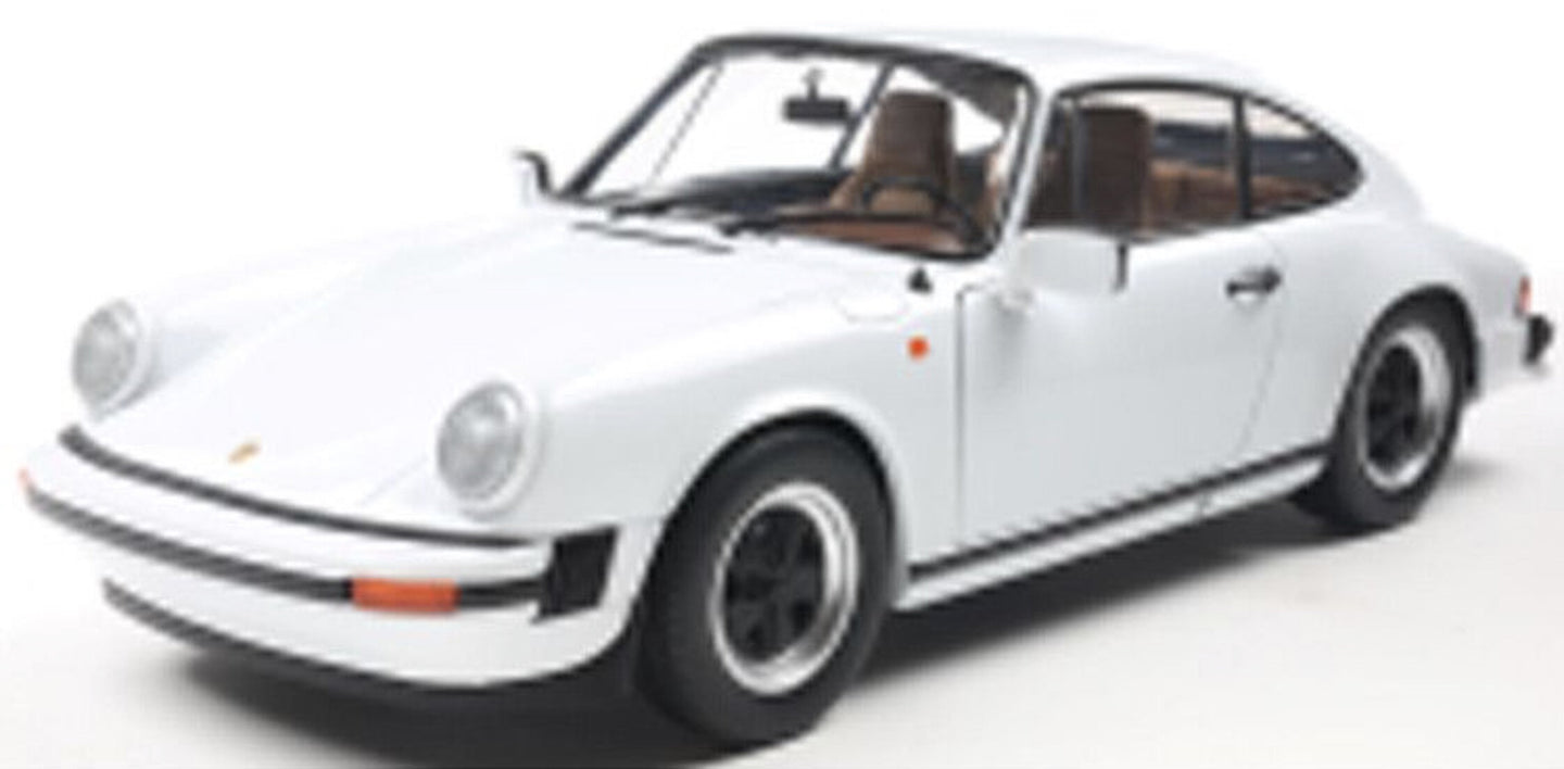 PORSCHE 911 930 3.0L SC COUPE 1974 WHITE 1:18