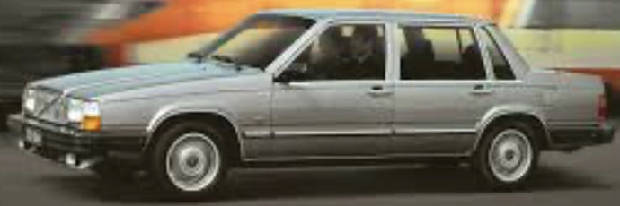 VOLVO 760 TURBO INTERCOOLER 1985 SILVER 1:18