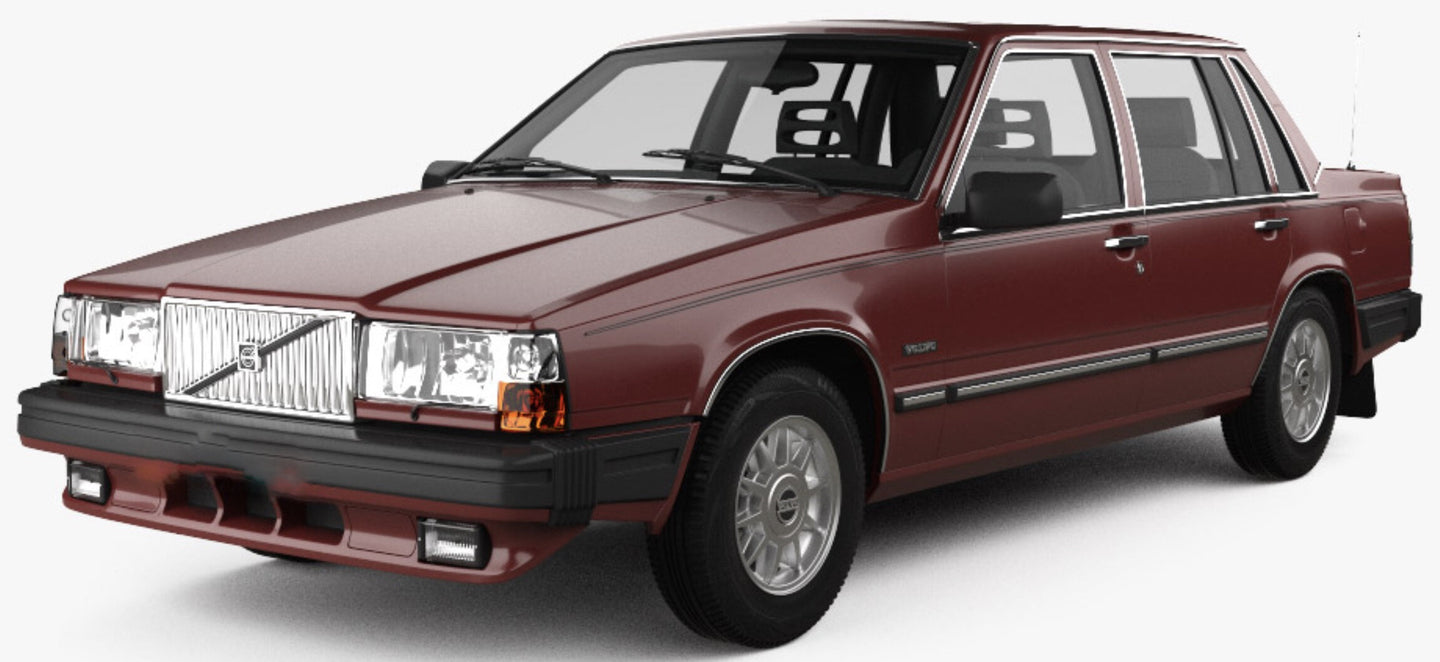 VOLVO 760 TURBO INTERCOOLER 1985 RED 1:18