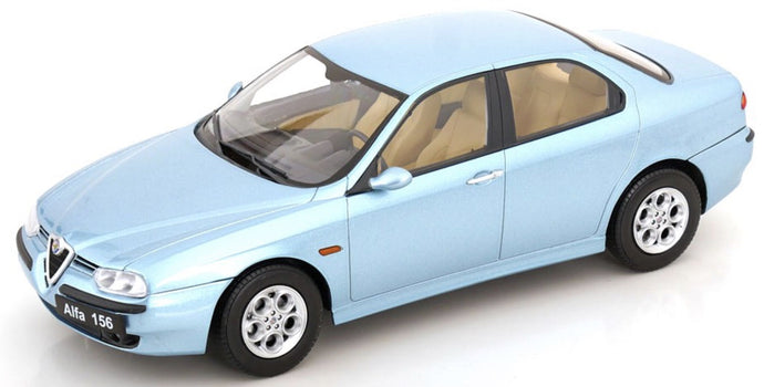 ALFA ROMEO 156 1998 LIGHT BLUE METALLIC 1:18