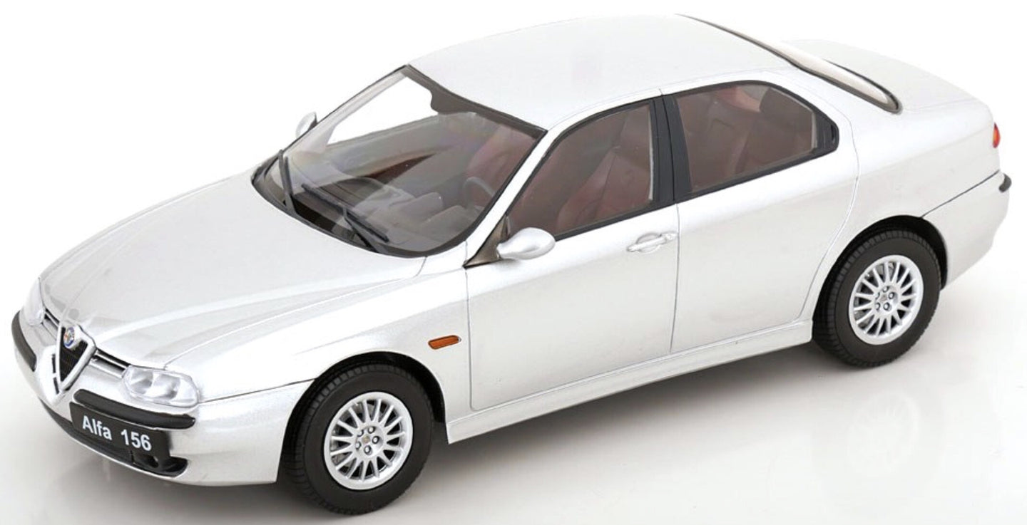 ALFA ROMEO 156 1998 SILVER METALLIC 1:18