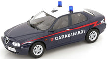 Indlæs billede til gallerivisning Alfa Romeo 156 - CARABINIERI 1998 mørk blå/hvid/rød 1:18