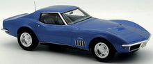 Indlæs billede til gallerivisning CHEVROLET CORVETTE COUPE' 1969 LE MANS BLUE 1:18