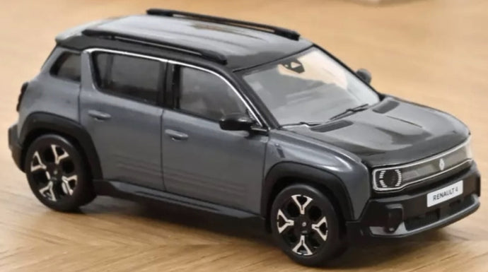 RENAULT 4 E-TECH ELECTRIC 2025 URBAN GREY 1:43 fra Norev