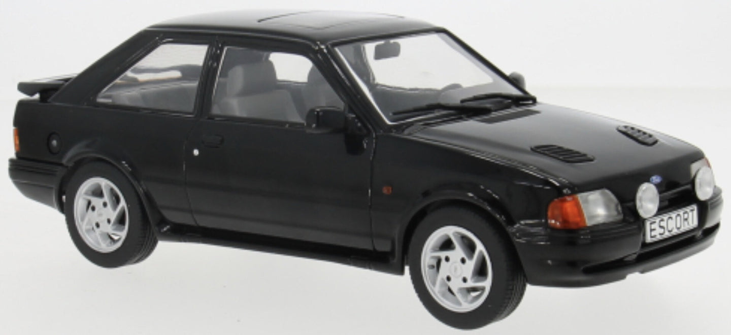 FORD ENGLAND ESCORT MK IV RS TURBO 1990 BLACK 1:18