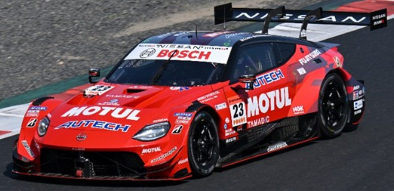 NISSAN Z NISMO TEAM NDDP N 23 GT500 CLASS SUPER GT 2025 KATSUMASA CHIYO - MITSUNORI TAKABOSHI RED 1:43