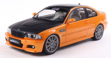 Indlæs billede til gallerivisning BMW M3 (E46) Coupe Solido Works '00, oranje 2022 orange/sort 1:18