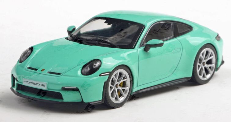 PORSCHE 911 992 GT3 TOURING COUPE 2023 MINT GREEN 1:43 fra Solido