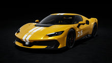 Indlæs billede til gallerivisning Ferrari 296 Speciale Giallo Tristrato with Livery #25 gul 1:43