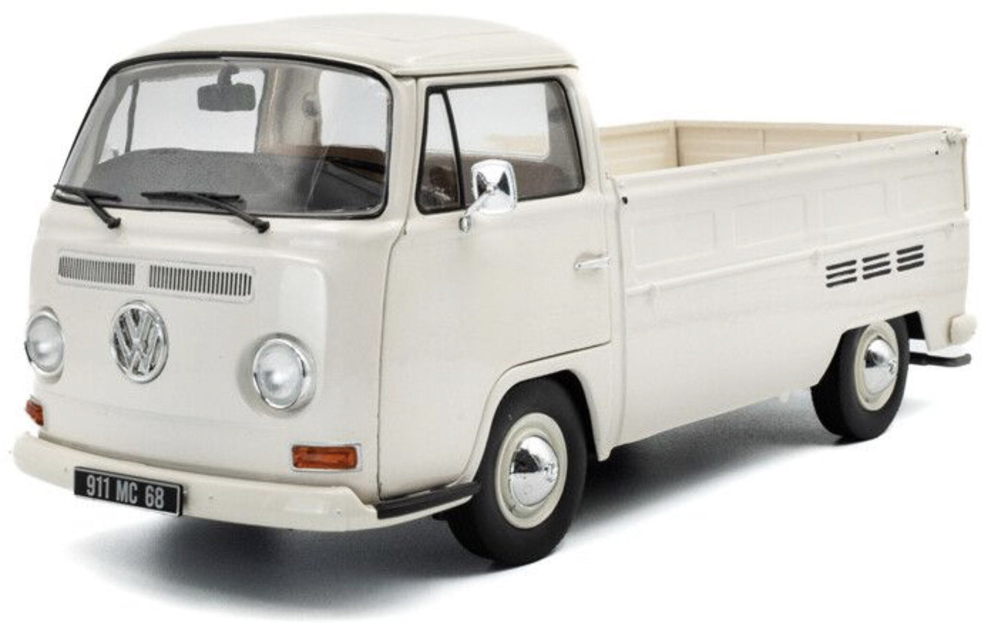 VOLKSWAGEN T2 PICK-UP 1968 WHITE 1:18