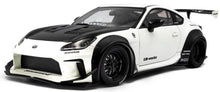Indlæs billede til gallerivisning TOYOTA GR86 LBWK BODY KIT COUPE 2024 WHITE PEARL BLACK 1:18