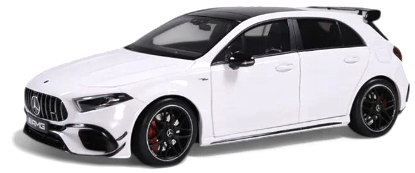 MERCEDES BENZ A-CLASS A45S 4-MATIC AMG 2023 POLAR WHITE 1:18