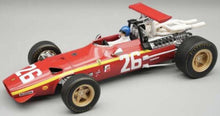 Indlæs billede til gallerivisning FERRARI F1 312 SCUDERIA FERRARI N 26 WINNER FRENCH GP (with pilot figure) 1968 JACKY ICKX RED 1:18