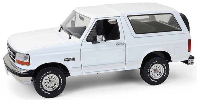 FORD USA BRONCO XLT 1993 WHITE 1:18