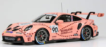 Indlæs billede til gallerivisning PORSCHE 911 992 GT3 CUP COUPE N 90 3rd BRANDS HATCH PORSCHE CUP GB 2023 JOSH MALIN PINK 1:18