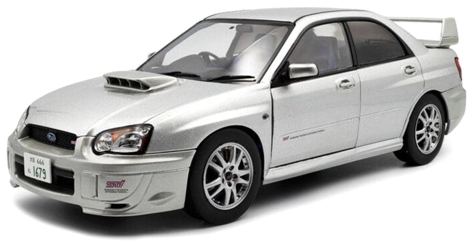 SUBARU IMPREZA WRX STInPREMIUM 2003 SILVER EFFECT 1:18