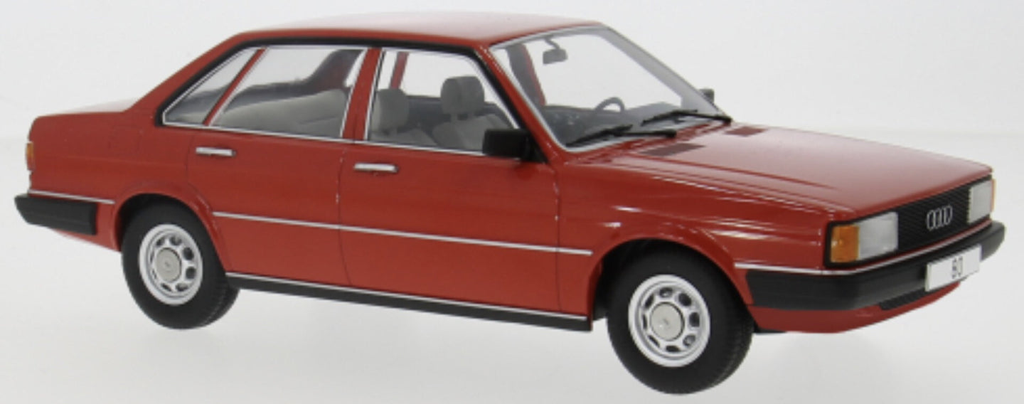 AUDI 80 GLS (B2) 1978 RED 1:18