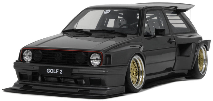 VW GOLF II GTI BY KHYZYL SALEEM 2021 mørk grå metallic 1:18