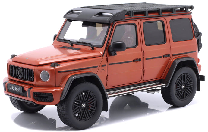 MERCEDES BENZ G-CLASS G63 AMG V8 BITURBO 4x4 (W463) 2022 COPPER MET 1:18