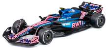 Indlæs billede til gallerivisning BWT ALPINE A525 #43 FRANCO COLAPINTO 2025 mørk blå/lyserød 1:43 fra Burago