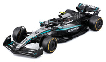 Indlæs billede til gallerivisning Mercedes Benz AMG W16 #12 ANDREA KIMI ANTONELLI 2025 sølv/sort/turkis 1:43 fra Burago