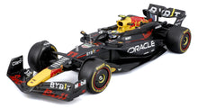 Indlæs billede til gallerivisning Red Bull RB20 #11 SERGIO PEREZ 2024 with Helmet mørk blå/rød/gul 1:24