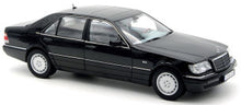 Indlæs billede til gallerivisning Mercedes Benz S600 1997 sort metallic 1:18