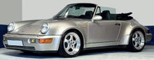 Indlæs billede til gallerivisning PORSCHE 911 TURBO LOOK CABRIOLET 1992 SILVER METALLIC 1:18