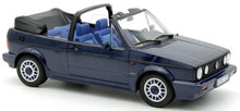 Indlæs billede til gallerivisning VOLKSWAGEN GOLF 1-SERIES CABRIOLET 1992 BLUE 1:18