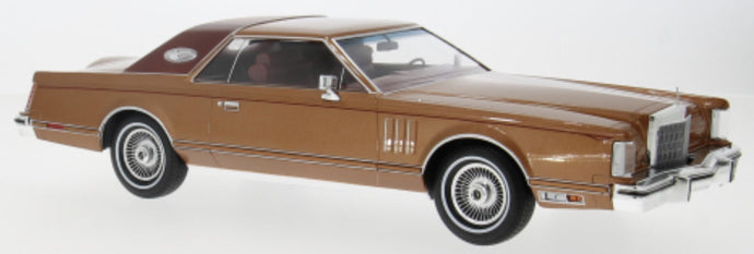 Lincoln CONTINENTAL MARK V 1978 kobber metallic 1:18
