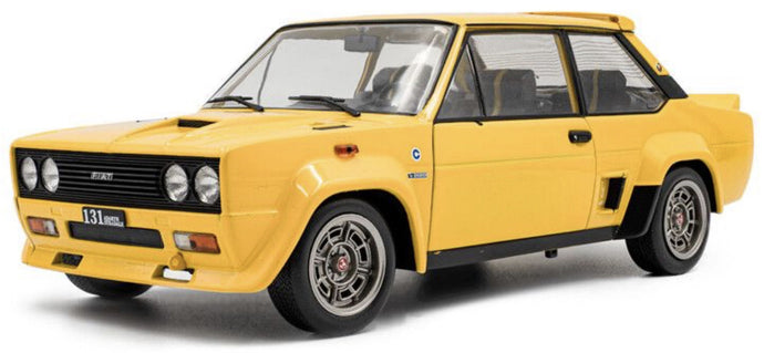 FIAT 131 ABARTH 1980 YELLOW 1:18