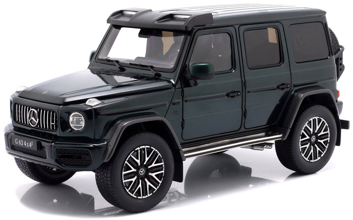 MERCEDES BENZ G-CLASS G63 AMG V8 BITURBO 4x4 (W463) 2022 GREEN MET 1:18