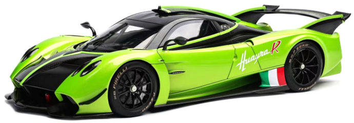 Pagani HUAYRA R lime grøn/kulstof 1:18