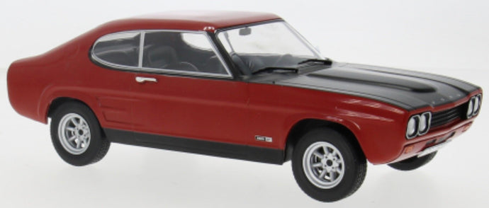 FORD ENGLAND CAPRI MKI RS 2600 1970 RED BLACK 1:18