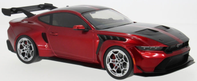 FORD USA MUSTANG GTD 5.2L V8 COUPE 2025 RED BLACK 1:18