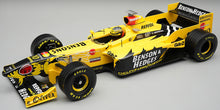 Indlæs billede til gallerivisning JORDAN HONDA 198 #10 RALF SCHUMACHER AUSTRALIAN GP 1998 + FIGUUR gul/lys blå 1:18