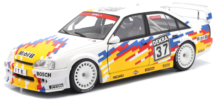 Opel OMEGA EVO 500 #37 VOLKER STRYCEK DTM 1991 hvid/gul/blå 1:18