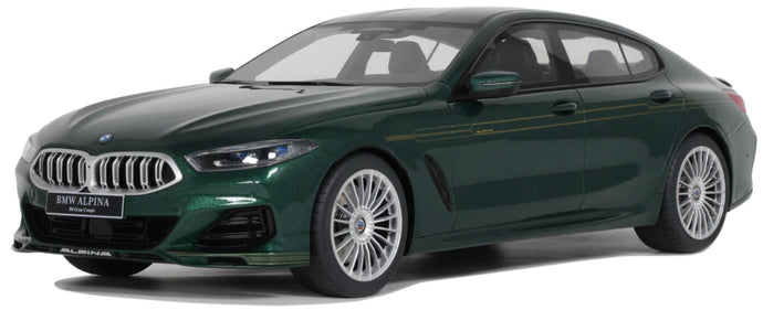 BMW 8-SERIES ALPINA B8 GRAN COUPE LCI (G16) 2023 GREEN MET 1:18