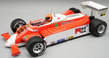 Indlæs billede til gallerivisning Alfa Romeo 179 V12 #22 VITTORIO BRAMBILLA DUTCH GP ZANDVOORT 1980 + FIGUUR rød/hvid/sølv 1:18