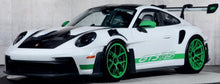 Indlæs billede til gallerivisning PORSCHE 911 992 GT3 RS TRIBUTE TO CARRERA RS PACKAGE COUPE 2022 WHITE GREEN 1:18