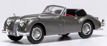 Indlæs billede til gallerivisning JAGUAR XK140 CABRIOLET OPEN 1956 DARK GREY MET 1:43 fra Ixo Model