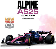 Indlæs billede til gallerivisning Alpine A525 Pierre Gasly #10 GP Bahrain '25 Formule 1 pink 1:18