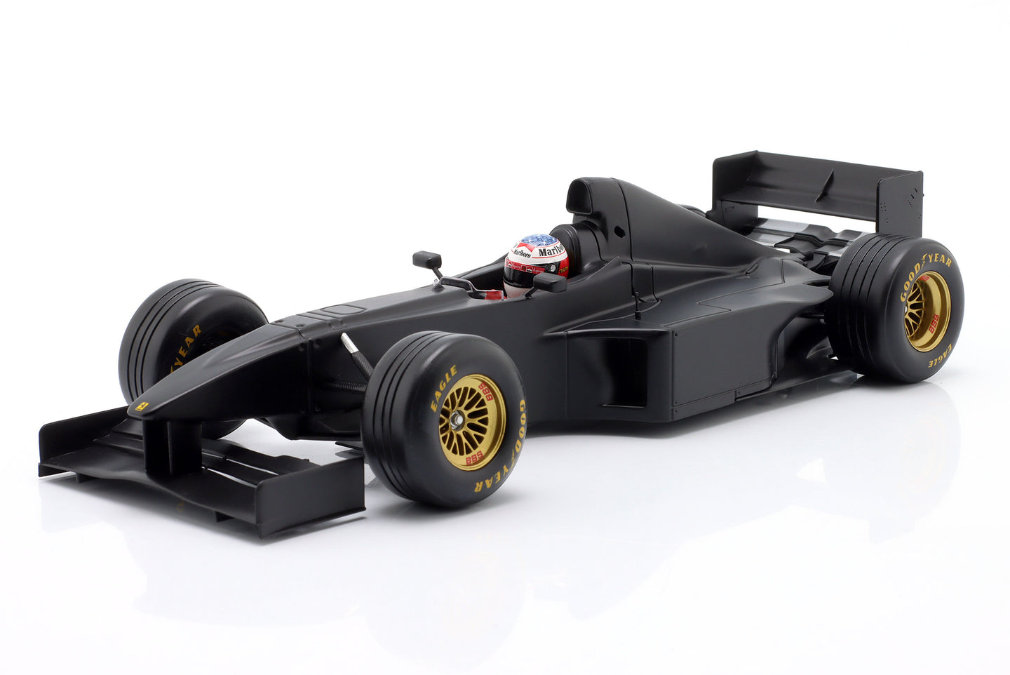 FERRARI F1 F300 N 0 TEST CAR FIORANO ITALY 1998 MICHAEL SCHUMACHER BLACK 1:18