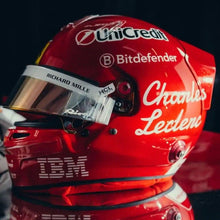Indlæs billede til gallerivisning BELL HELMET CASCO HELMET F1 CHARLES LECLERC TEAM FERRARI HP N 16 MONZA ITALY GP 2025 - NIKI LAUDA 50th ANNIVERSARY WORLD CHAMPION RED 1:5