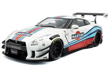 Indlæs billede til gallerivisning Nissan 911GT-R (R35 2024 W Liberty Walk body kit 2.0 M hvid/blå/rød 1:18