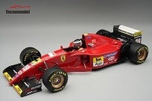 Indlæs billede til gallerivisning Ferrari 412T2 1995 Monaco GP #28 Driven by: Gerhard Berger with driver figure rød 1:18