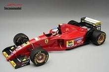 Indlæs billede til gallerivisning Ferrari 412T2 1995 Canada GP #27 Driven by: Jean Alesi with driver figure rød 1:18